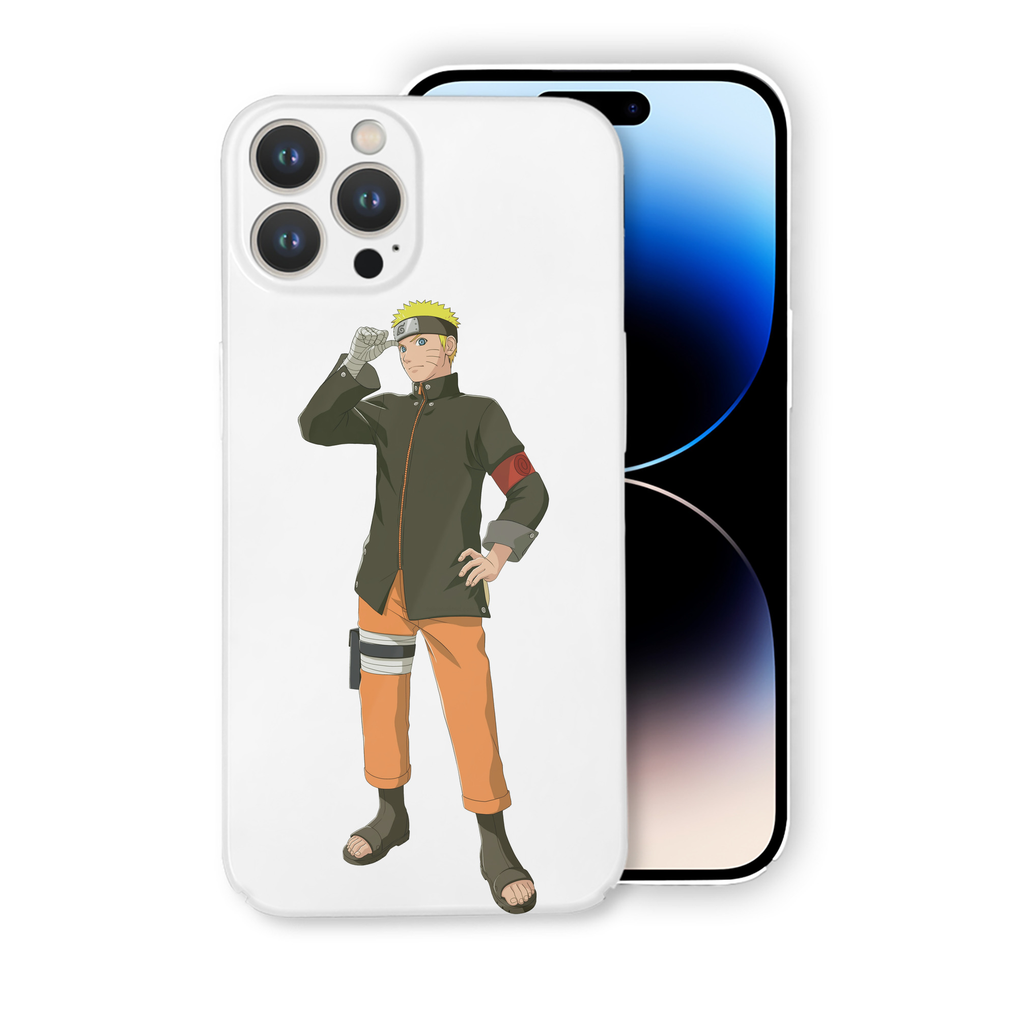 （画像用） NARUTO -ナルト- うずまき ナルト Uzumaki Naruto 【iPhone 14シリーズ対応】ハードケース